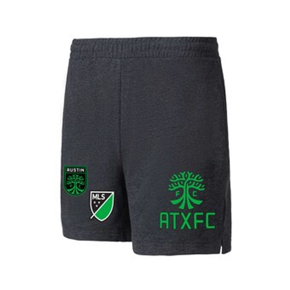 Men's Concepts Sport Charcoal Austin FC Multi-Logo Shorts