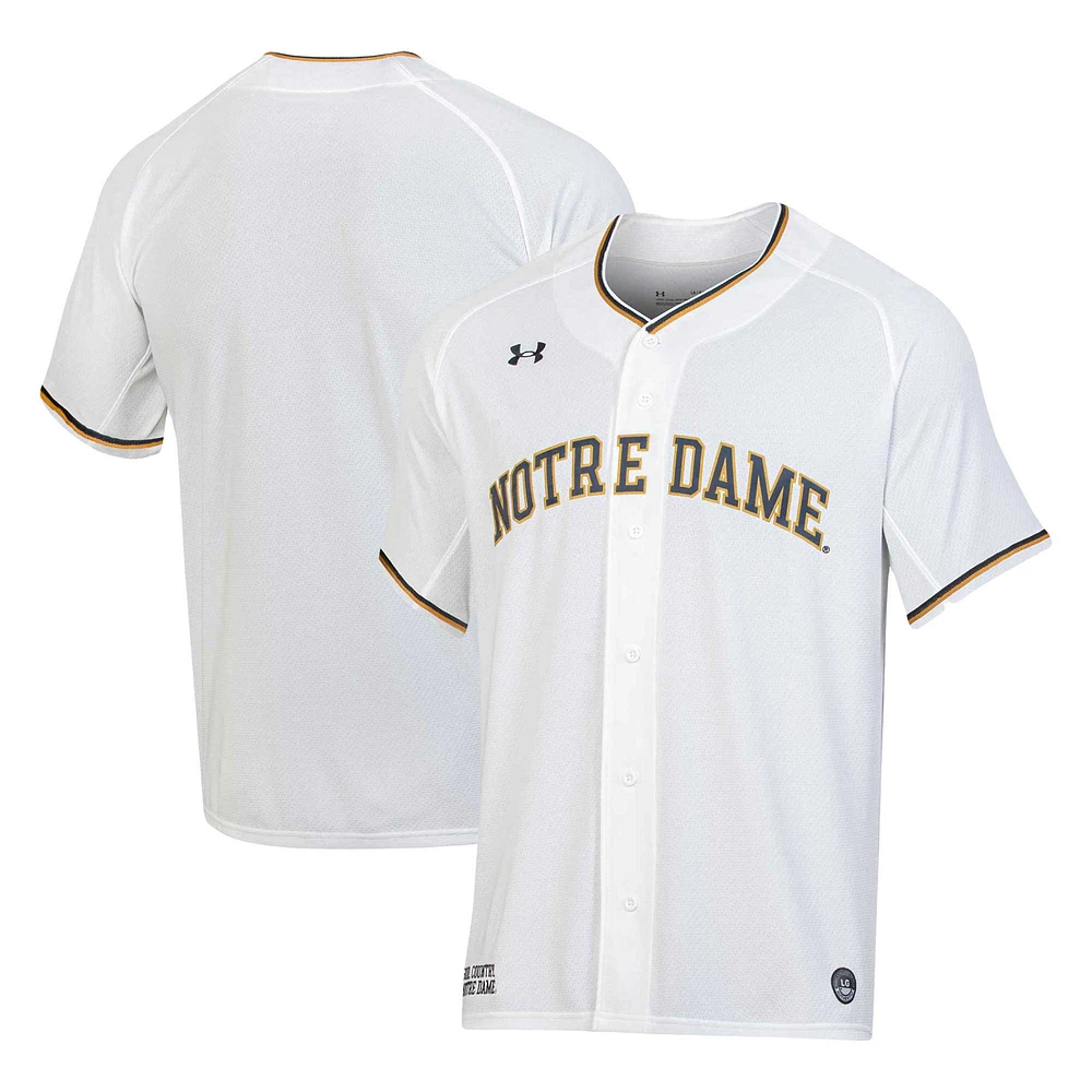 Men's Under Armour Notre Dame Fighting Irish Replica Baseball Jersey