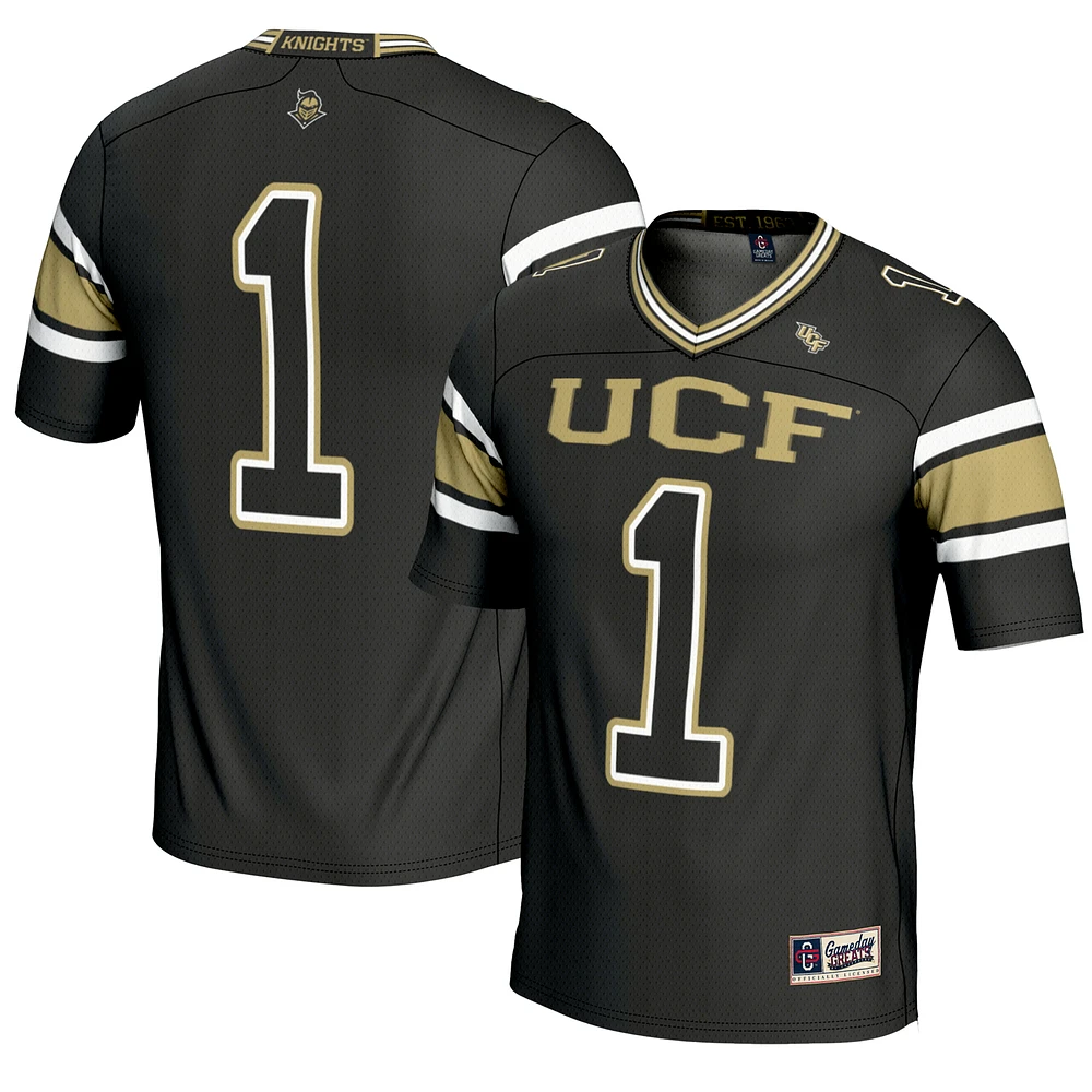Youth GameDay Greats #1 Black UCF Knights Endzone Football Jersey
