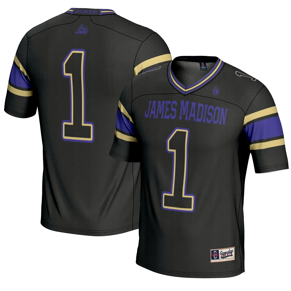 Youth GameDay Greats #1 James Madison Dukes Endzone Football Jersey
