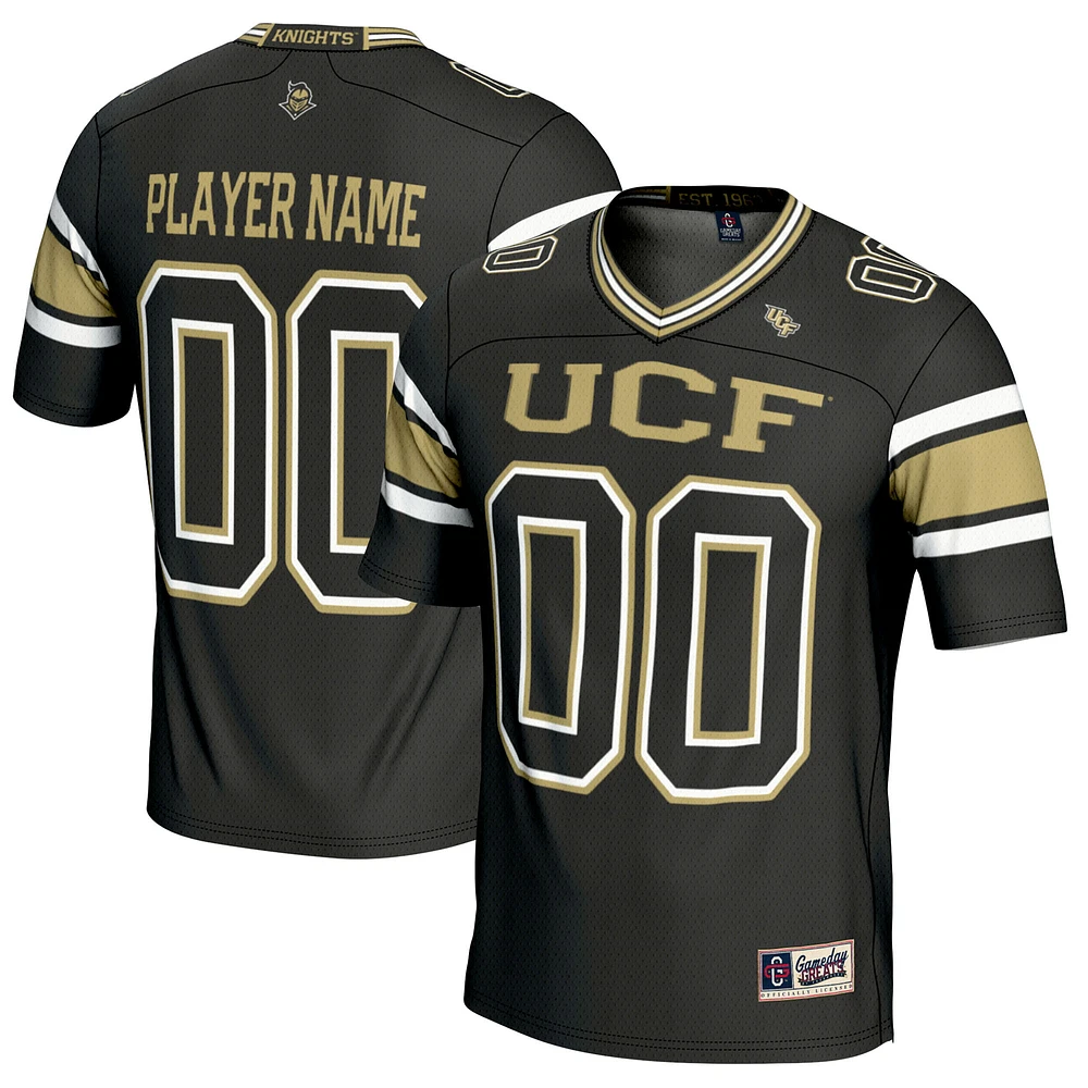 Men's GameDay Greats Black UCF Knights NIL Pick-A-Player Football Jersey