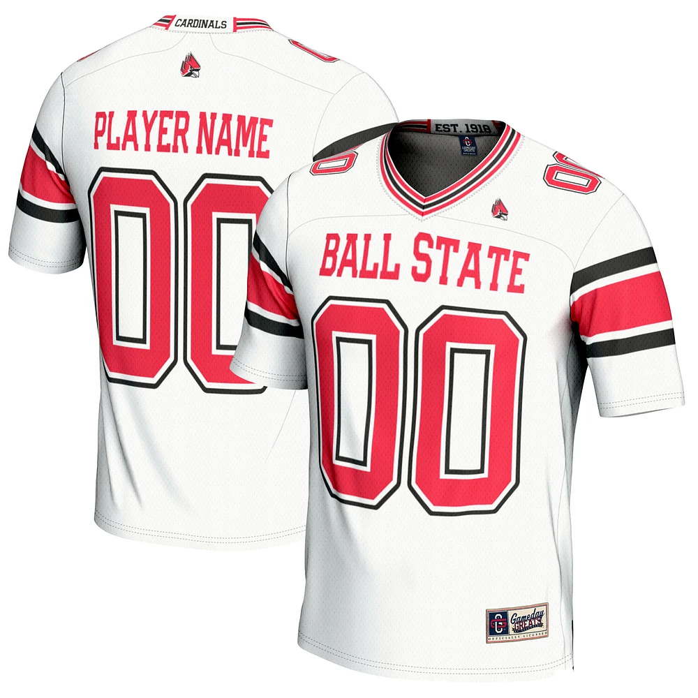 Youth GameDay Greats Ball State Cardinals NIL Pick-A-Player Football Jersey