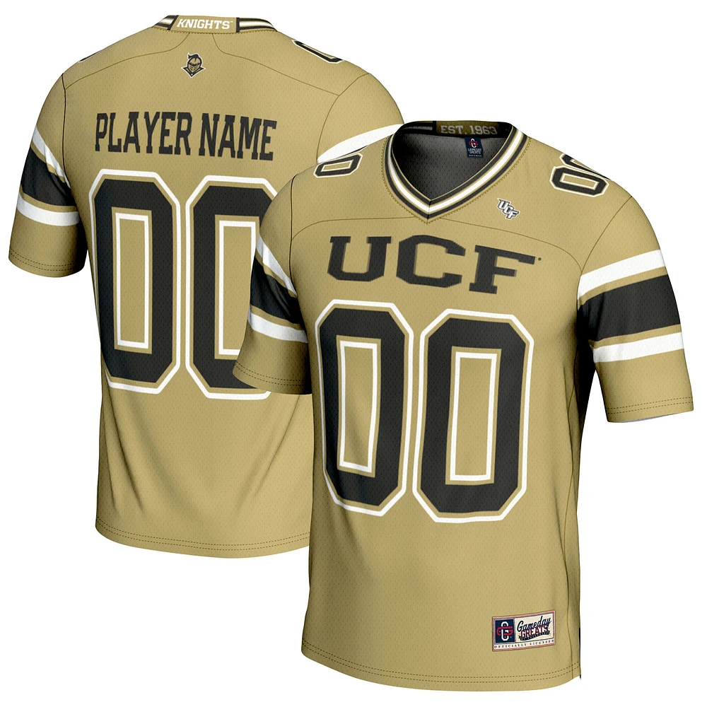 Youth GameDay Greats Gold UCF Knights NIL Pick-A-Player Football Jersey