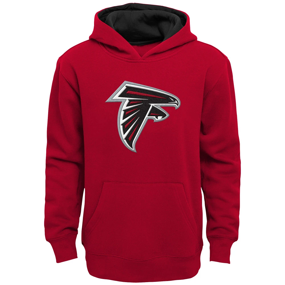 Preschool Red Atlanta Falcons Prime Pullover Hoodie