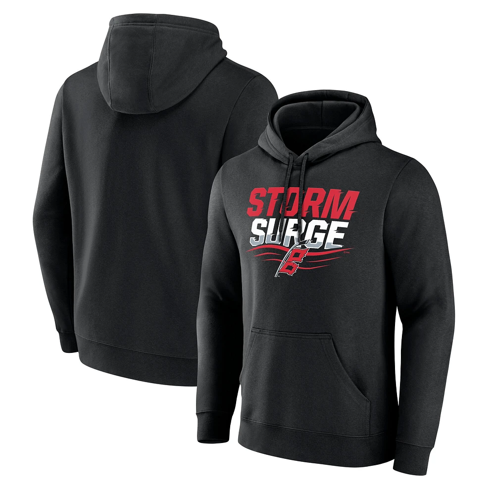 Men's Black Carolina Hurricanes Represent Pullover Hoodie