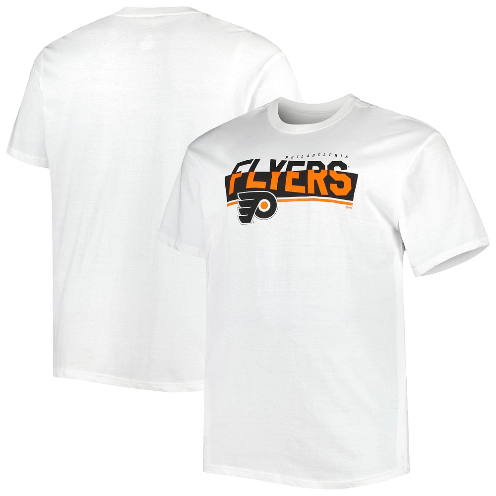 Men's Fanatics White Philadelphia Flyers Big & Tall Special Edition 2.0 T-Shirt