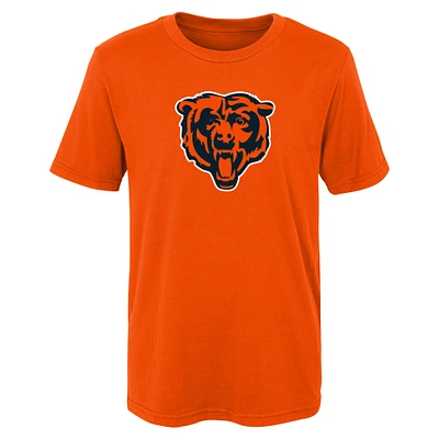 Preschool Orange Chicago Bears Primary Logo T-Shirt