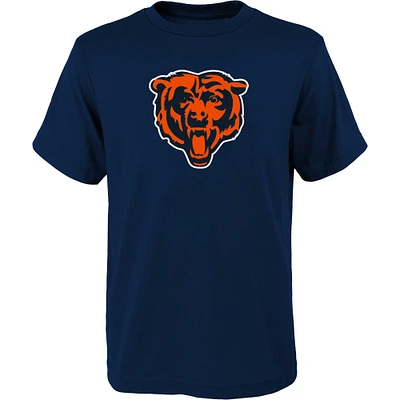 Youth Outerstuff Navy Chicago Bears Primary Logo T-Shirt