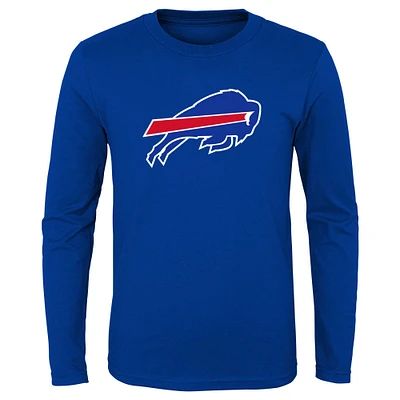 Preschool Royal Buffalo Bills Primary Logo Long Sleeve T-Shirt