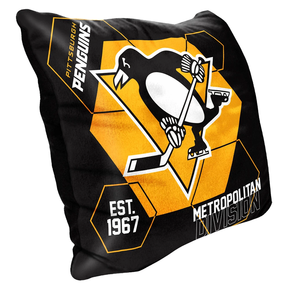 The Northwest Group Pittsburgh Penguins 16" x 16" Connector Velvet Pillow