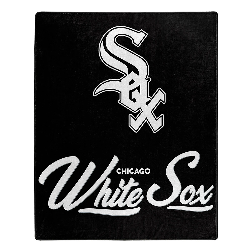 The Northwest Group Chicago White Sox 50" x 60" Signature Raschel Plush Throw Blanket