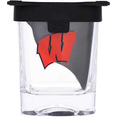 Wisconsin Badgers 10oz. Ice Wedge Glass