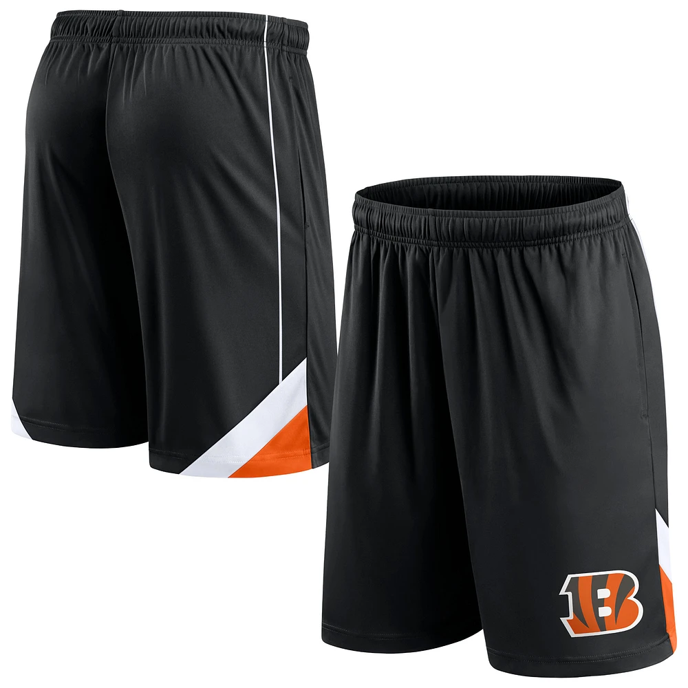 Men's Fanatics Black Cincinnati Bengals Slice Shorts