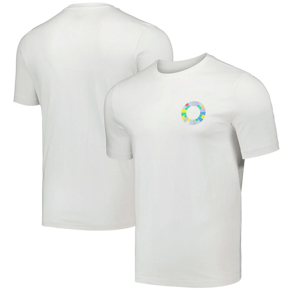 Men's adidas White Peter Saville x Manchester United T-Shirt