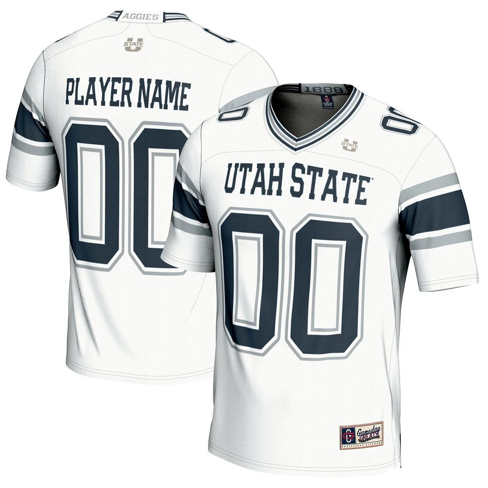 Men's GameDay Greats Utah State Aggies NIL Pick-A-Player Football Jersey