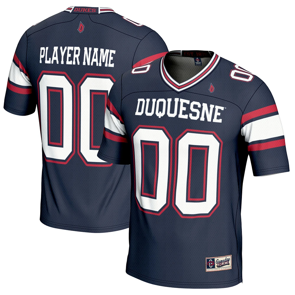 Youth GameDay Greats Duquesne Dukes NIL Pick-A-Player Football Jersey