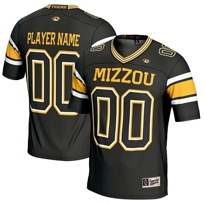 Youth GameDay Greats Black Missouri Tigers NIL Pick-A-Player Football Jersey