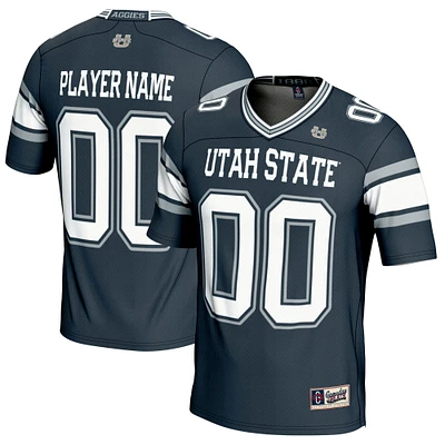 Youth GameDay Greats Navy Utah State Aggies NIL Pick-A-Player Football Jersey