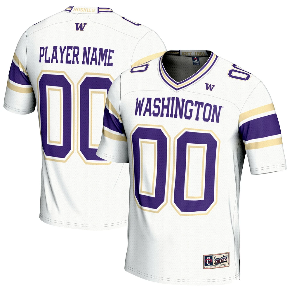 Youth GameDay Greats Washington Huskies NIL Pick-A-Player Football Jersey
