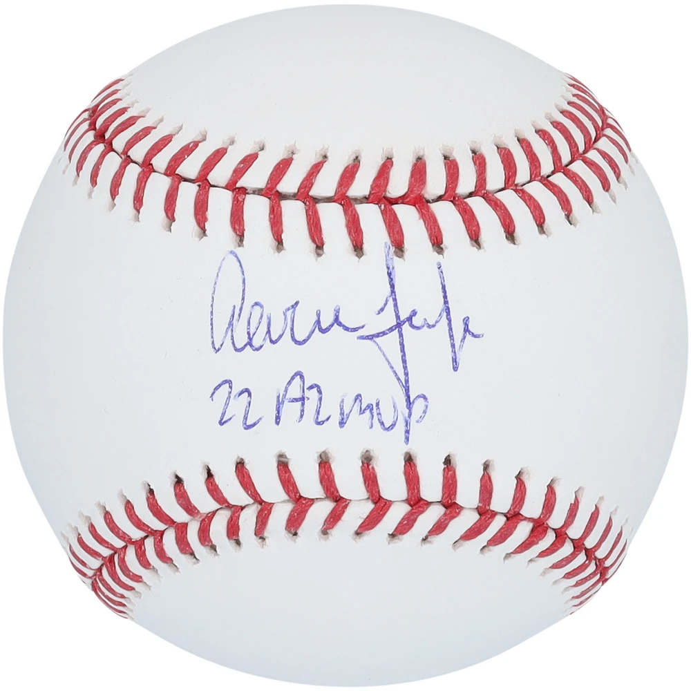 Aaron Judge New York Yankees 2022 AL MVP Autographed Baseball with ''22 AL MVP'' Inscription