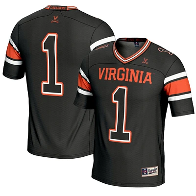 Youth GameDay Greats #1 Black Virginia Cavaliers Endzone Football Jersey