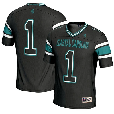 Men's GameDay Greats #1 Coastal Carolina Chanticleers Endzone Football Jersey