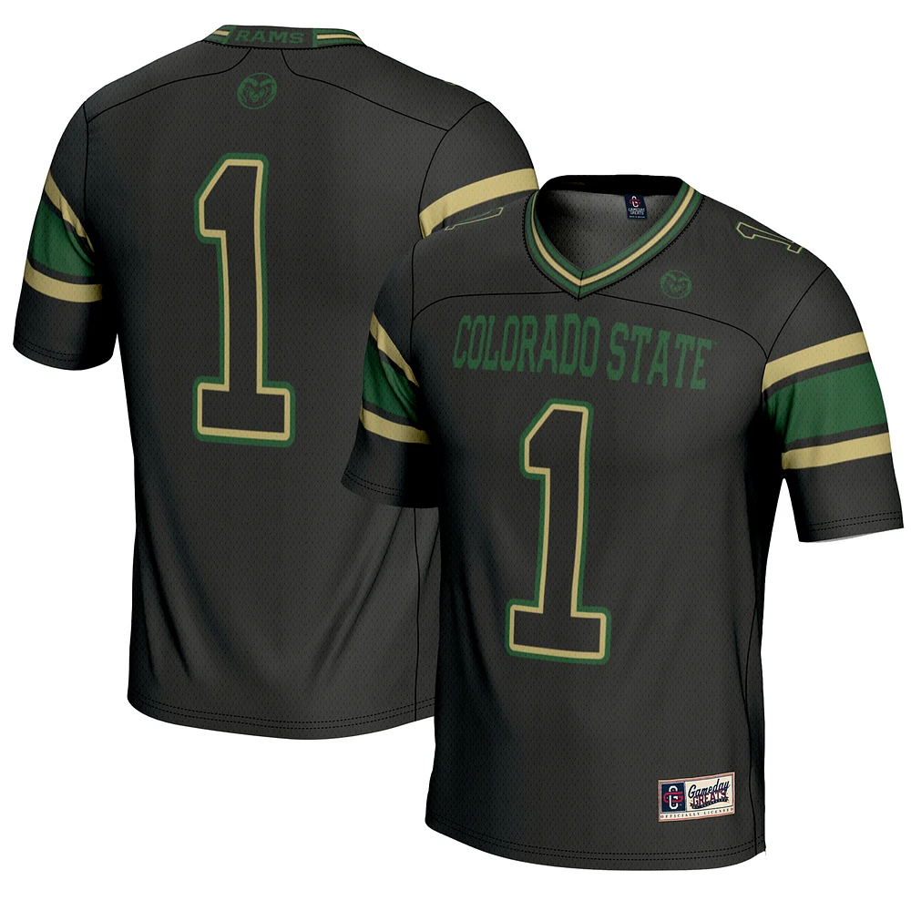 Men's GameDay Greats #1 Colorado State Rams Endzone Football Jersey