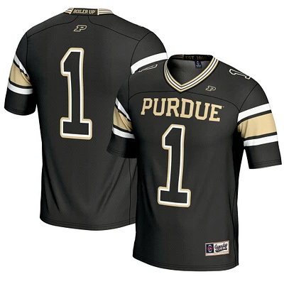 Men's GameDay Greats #1 Purdue Boilermakers Endzone Football Jersey