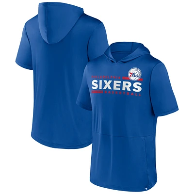 Men's Fanatics Royal Philadelphia 76ers Possession Hoodie T-Shirt