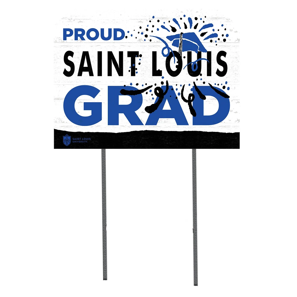 Saint Louis Billikens Proud Grad 18" x 24" Yard Sign