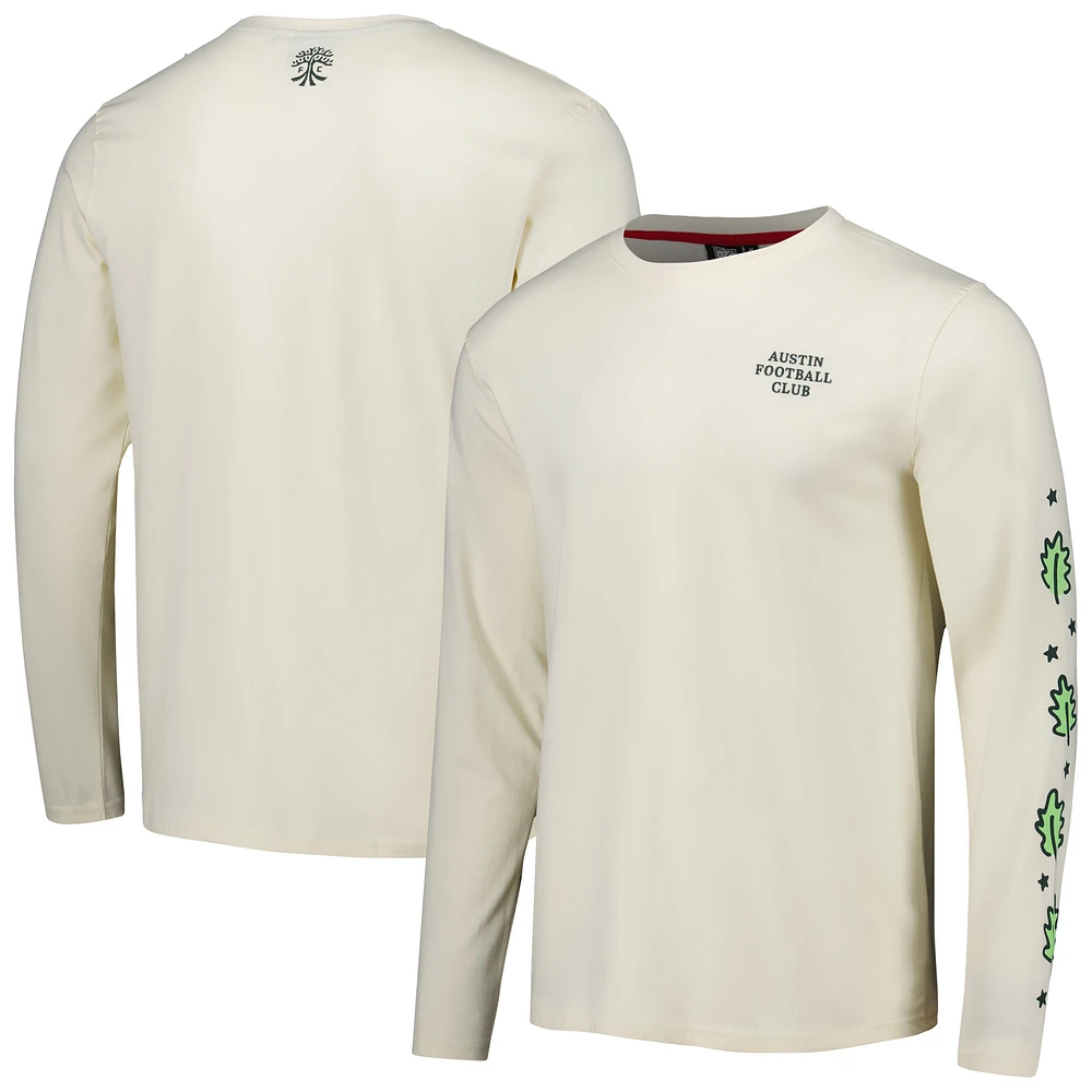 Men's Cream Austin FC Local Heavy Long Sleeve T-Shirt