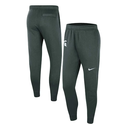 Men's Nike Green Michigan State Spartans Club Fleece Pants
