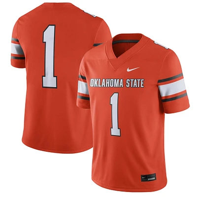 Men's Nike #1 Oklahoma State Cowboys Game Jersey