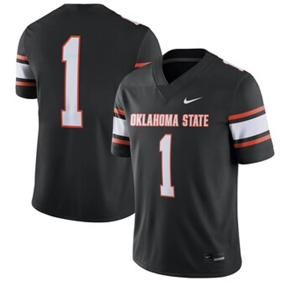 Men's Nike #1 Oklahoma State Cowboys Game Jersey
