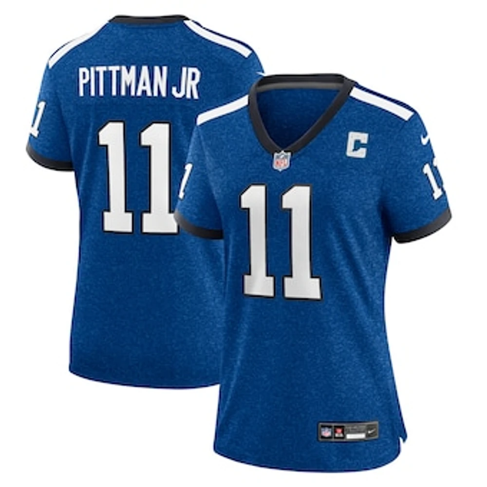 Women's Nike Michael Pittman Jr. Royal Indianapolis Colts Indiana Nights Alternate Game Jersey
