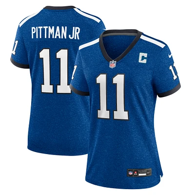 Women's Nike Michael Pittman Jr. Royal Indianapolis Colts Indiana Nights Alternate Game Jersey