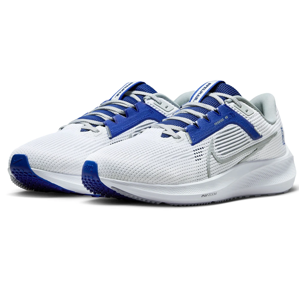 Unisex Nike White Spelman College Jaguars Zoom Pegasus 40 Running Shoe