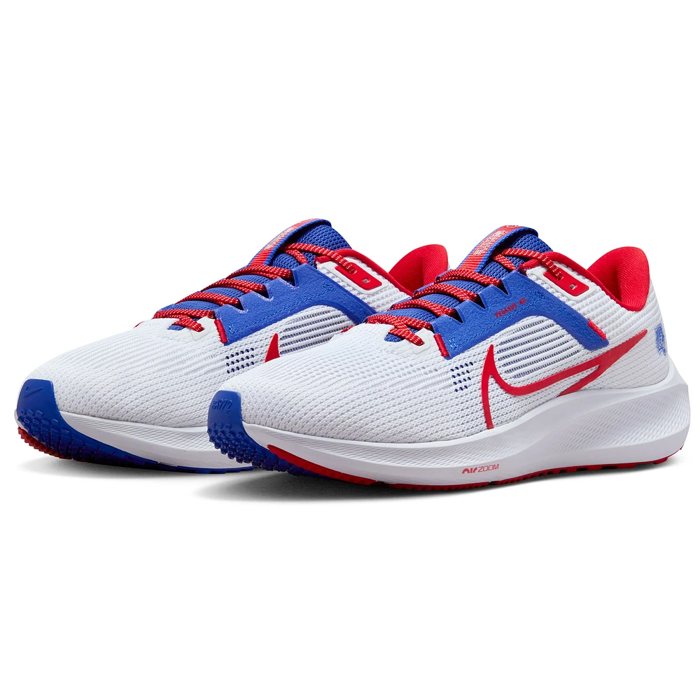 Unisex Nike White Tennessee State Tigers Zoom Pegasus 40 Running Shoe