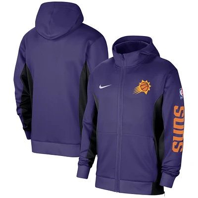 Men's Nike Purple Phoenix Suns 2023/24 Authentic Showtime Full-Zip Hoodie