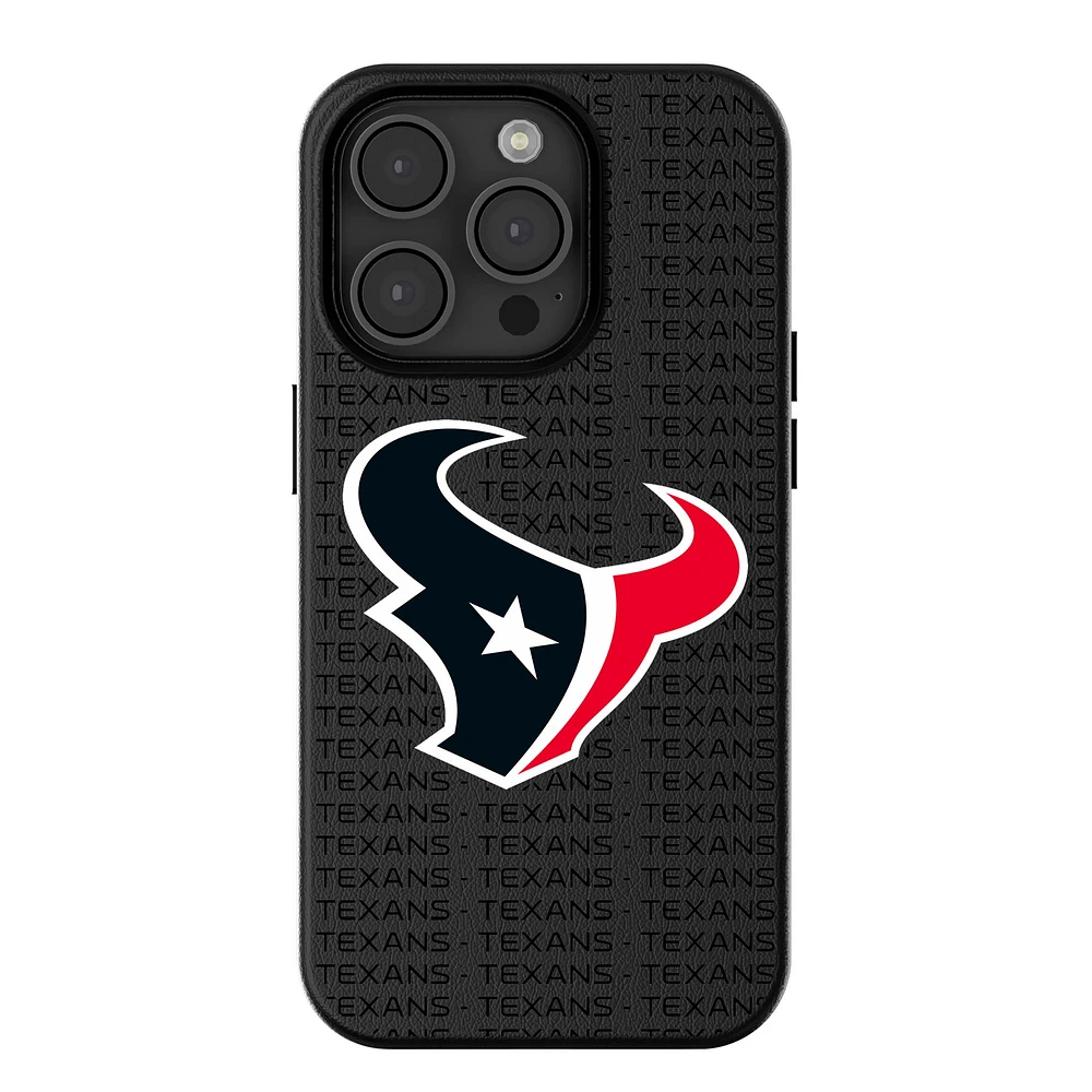 Houston Texans Primary Logo iPhone Magnetic Bump Case