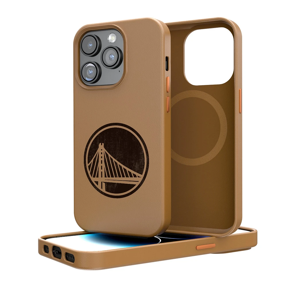 Brown Golden State Warriors iPhone Magnetic Bump Case