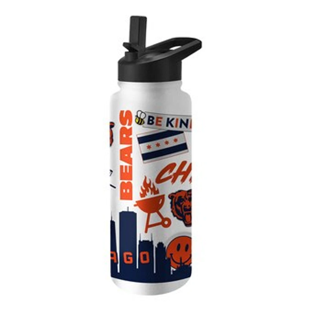 Chicago Bears 34oz. Native Quencher Bottle