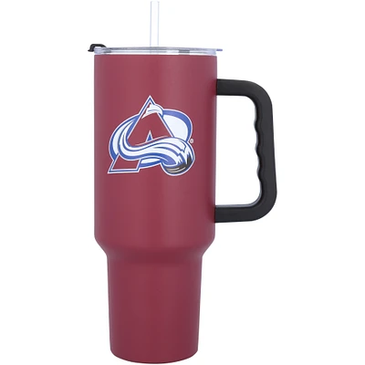 Colorado Avalanche 40oz. Travel Tumbler with Handle