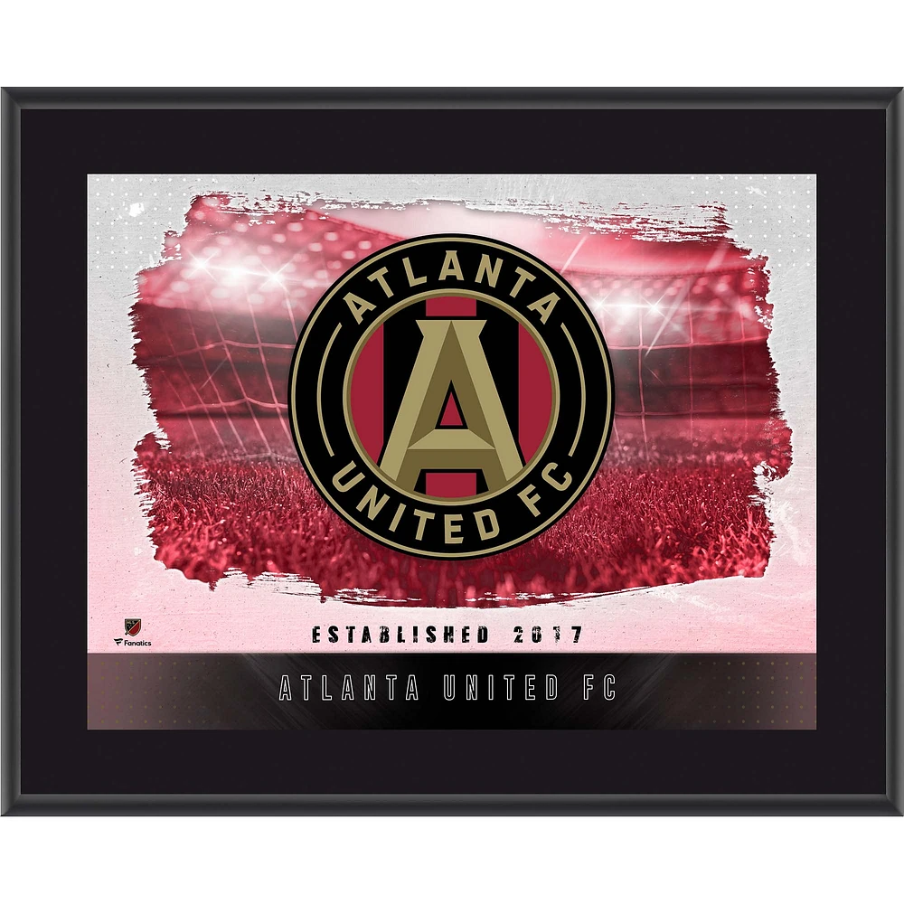 Atlanta United FC Framed 10.5" x 13" Sublimated Horizontal Team Logo Plaque