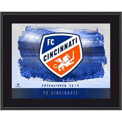 FC Cincinnati 10.5" x 13" Sublimated Horizontal Team Logo Plaque