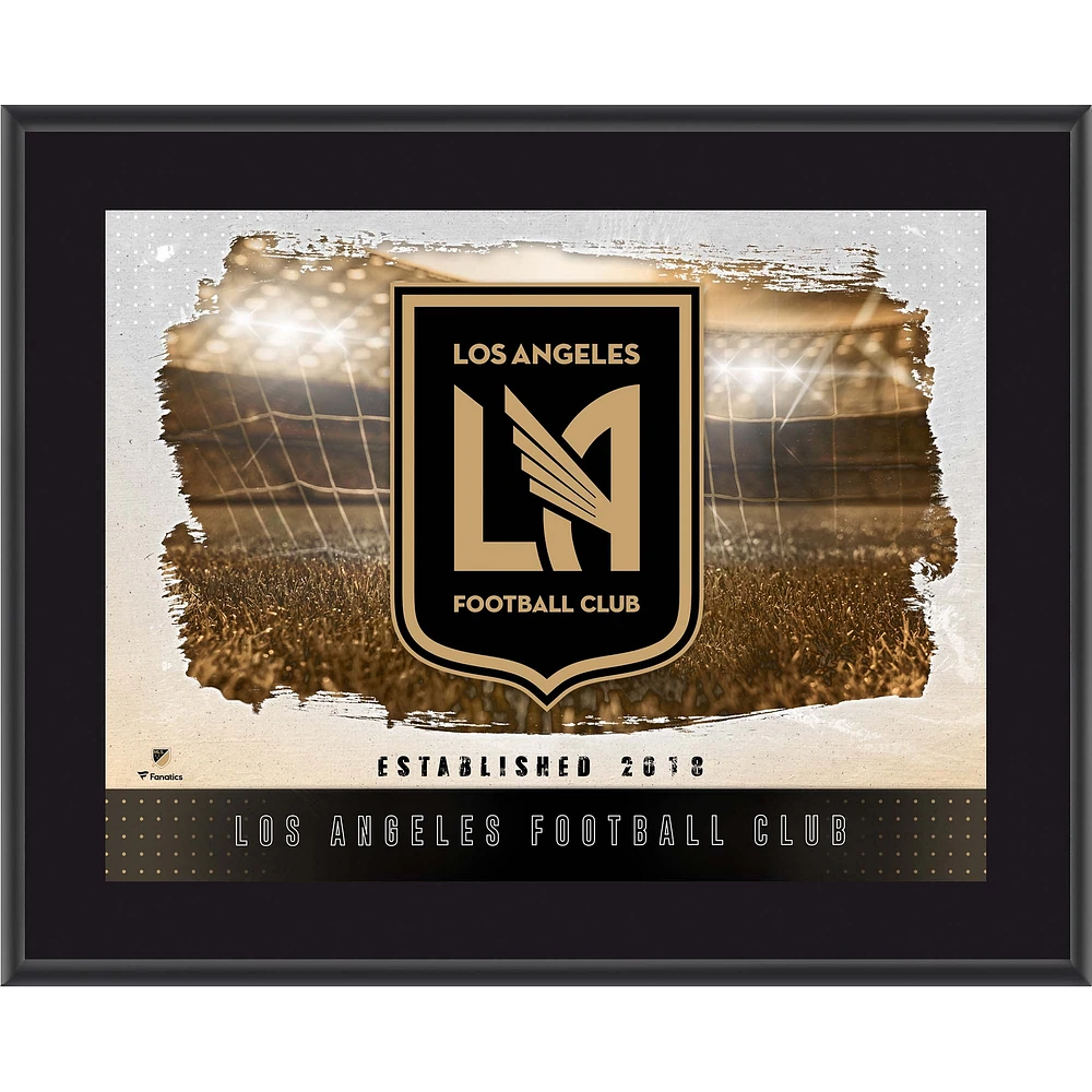 LAFC 10.5" x 13" Sublimated Horizontal Team Logo Plaque