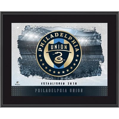 Philadelphia Union 10.5" x 13" Sublimated Horizontal Team Logo Plaque