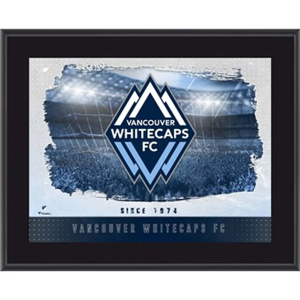 Vancouver Whitecaps FC 10.5" x 13" Sublimated Horizontal Team Logo Plaque