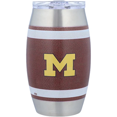 Michigan Wolverines 15oz. Football Tumbler