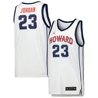 Men's Jordan Brand Michael White Howard Bison Replica Basketball Jersey